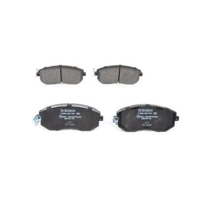 Bilde av BOSCH 0 986 494 761 Bremseklosser Low Metallic med antihyle blikk SUBARU: XV I, Forester IV, Legacy 5, TOYOTA: GT86 Coupé