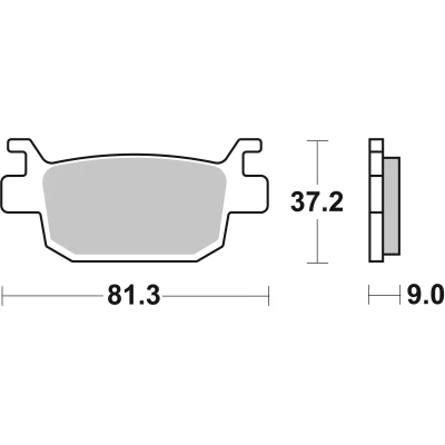 Bilde av BREMBO Carbon Ceramic Bremseklosser foran og bak 07064
