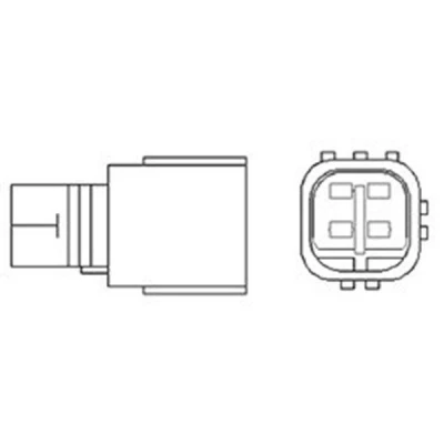 Bilde av MAGNETI MARELLI 466016355046 Lambdasonde oppvarmet 4 TOYOTA: Avensis II Station Wagon, RAV4 SUV, Sedan, LEXUS: GS