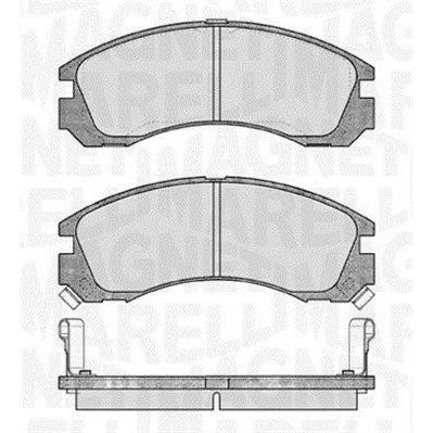 Bilde av MAGNETI MARELLI 363916060339 Bremseklosser med akustisk slitasjevarsel MITSUBISHI: Outlander 3, 2 SUV, PAJERO CHEVROLET: Captiva