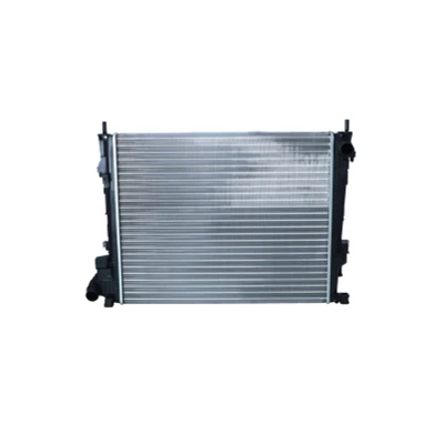 Bilde av NRF 53966 Radiator Aluminium 558 462 27 med påbyggingsdeler Kjøleribber loddet OPEL: Vivaro A Combi, NISSAN: Primastar Minibuss, RENAULT: TRAFIC 2 Bus