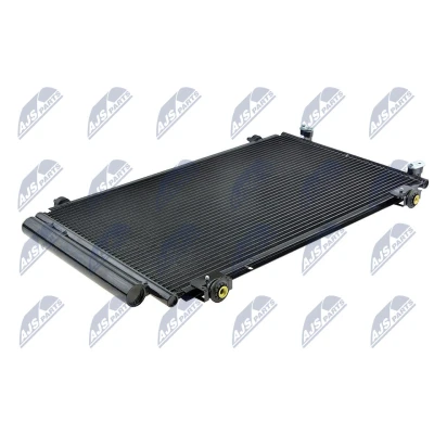 Bilde av NTY CCS TY 004 Kondensator med tørker Aluminium 650 TOYOTA: Corolla IX Hatchback, Station Wagon, Sedan