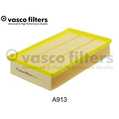 Bilde av DAVID VASCO A913 Luftfilter 57 180 281 firkantet Filterinnsats