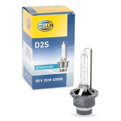 Bilde av HELLA 8GS 007 949 261 Lyspære, fjernlys D2S 85V 35W 4300K xenon SKODA: Fabia 1 Combi, BMW: 5 Touring, AUDI: A4 B5 Avant