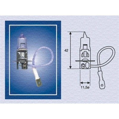 Bilde av MAGNETI MARELLI 002554100000 Lyspærer PK22s 24 70