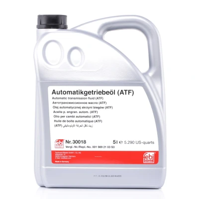 Bilde av FEBI BILSTEIN 30018 ATF Olje III 5 Rød MERCEDES BENZ: W124 Stasjonsvogn, E Klasse T modell, Sedan, AUDI: A6 C7 Avant, Q5, A4 B8 Avant