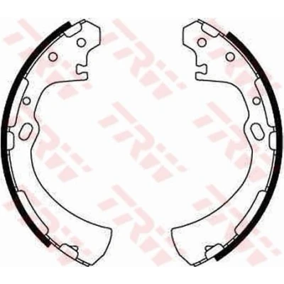 Bilde av TRW GS8512 Bremsesko 260 50 AKEBONO NISSAN: NP300 Navara Pick Up, up