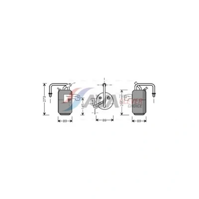 Bilde av PRASCO FDD331 Tørker Aluminium