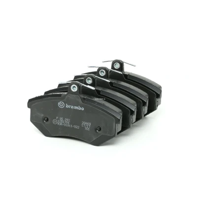 Bilde av BREMBO P 85 092 Bremseklosser ekskl. slitasjevarselkontakt med bremsecaliperskruer uten tilbehør AUDI: A4 B5 Avant, Sedan, 80 B4 Sedan