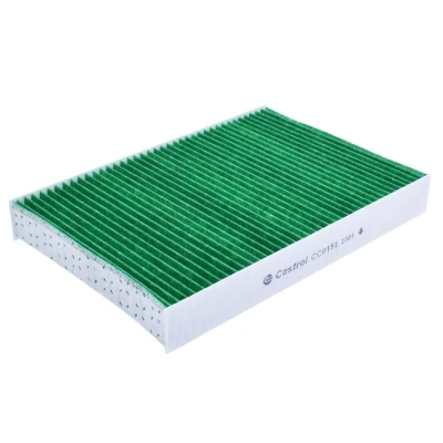 Bilde av Castrol filters CC0151 Kupéfilter Partikkelfilter, med antibakteriell effekt 229mm 159mm 30mm RENAULT: CLIO 3, Kangoo I Express, 2