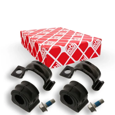 Bilde av FEBI BILSTEIN 37139 Reparasjonssett, stabilisatorlager framaksel med holder skruer VOLKSWAGEN: Golf 4, 4 Variant