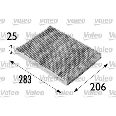 Bilde av VALEO CLIMFILTER PROTECT 698686 Kupéfilter Karbonfilter 280 206 25 VOLKSWAGEN: GOLF 4, Polo III Hatchback, 3 Variant