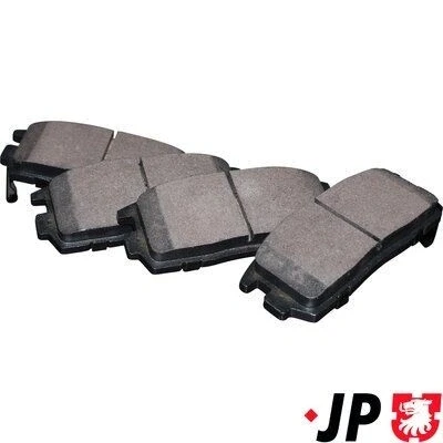 Bilde av JP GROUP 1263701410 Bremseklosser bakaksel med akustisk slitasjevarsel CHEVROLET: Captiva, HYUNDAI: Terracan, OPEL: Antara