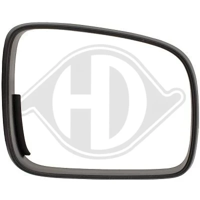 Bilde av DIEDERICHS 2205629 Ramme, utespeil VOLKSWAGEN: Caddy 3