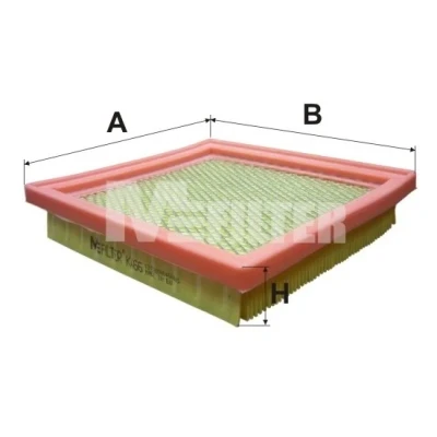 Bilde av Luftfilter MFILTER K 466