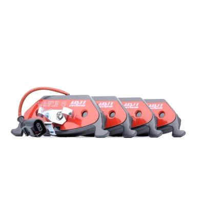 Bilde av TRW DTEC COTEC GDB1386DTE Bremseklosser inkl. slitasjevarselkontakt VOLKSWAGEN: Caddy 3, Golf 5, Polo IV Hatchback, SKODA: Octavia 2 Combi