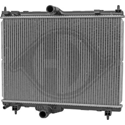 Bilde av DIEDERICHS DCM3952 Radiator Aluminium 379 559 26 Kjøleribber loddet