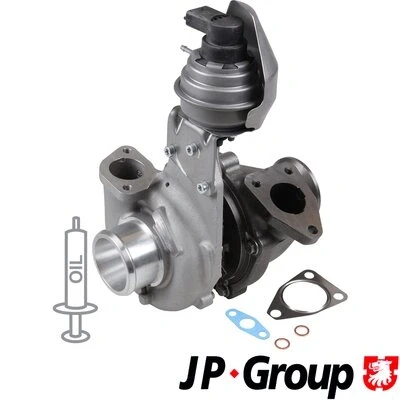 Bilde av JP GROUP 1217401500 Turbolader Eksosturbolader med tetning OPEL: Insignia A Sports Tourer, Zafira C Astra J Hatchback