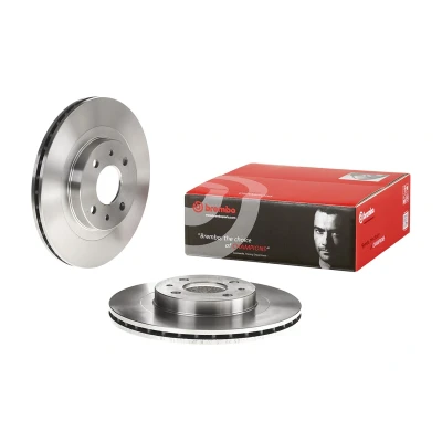 Bilde av BREMBO 09.8903.14 Bremseskiver 260 20 4 innvendig ventilert med skruer LADA: Priora Sedan