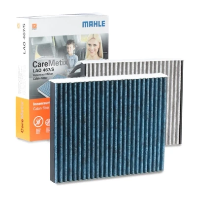 Bilde av MAHLE ORIGINAL LAO 467/S Kupéfilter Karbonfilter, med antiallergisk virkning, antibakteriell effekt 247,0 206 30,0 CST4624 BMW: 5 GT, Touring