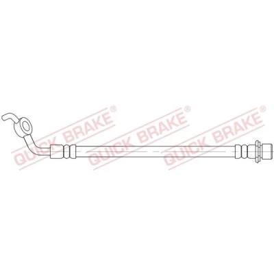 Bilde av QUICK BRAKE 58.007 Bremseslange 264 TOYOTA: RAV4 III SUV