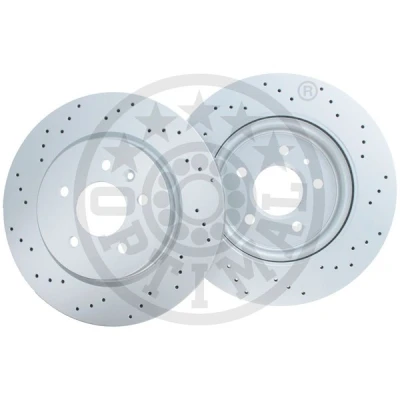 Bilde av OPTIMAL BS 9902C Bremseskiver bakaksel 315 23 05/06 perforert / ventilert belagt OPEL: Astra J Sports Tourer, Hatchback