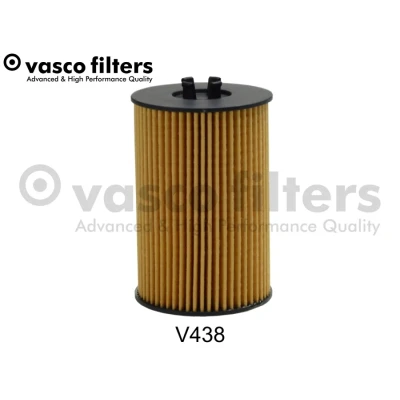 Bilde av DAVID VASCO V438 Oljefilter med tetningsring Filterinnsats VOLKSWAGEN: Golf 6, 7, Tiguan I, AUDI: A4 B8 Avant, Q5, A6 C7 Avant