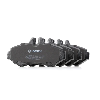 Bilde av BOSCH 0 986 424 516 Bremseklosser Low Metallic med antihyle blikk, montageanvisning MERCEDES BENZ: G Klasse SUV, Sprinter 3 T Minibuss