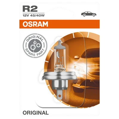 Bilde av OSRAM 64183 01B Lyspære, fjernlys R2 (Bilux) 12V 45/40W 3200K Halogen