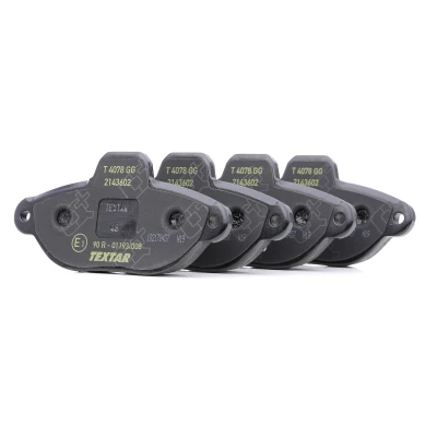 Bilde av TEXTAR 2143602 Bremseklosser ikke klargjort for slitasjeindikator FIAT: Punto I Cabrio, Panda II Hatchback, Hatchback