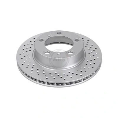 Bilde av A.B.S. COATED 17876 Bremseskiver 298 24 5 130 perforert / ventilert belagt PORSCHE: Cayman