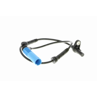 Bilde av VEMO Original Quality V20 72 0502 ABS Sensor framaksel venstre, høyre med kabel for kjøretøy Hall prinsipp 2 570 680 12 Blå