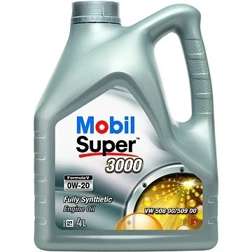 Bilde av Mobil Super 3000 Formula V 0W 20 4l Motorolje 155856 TOYOTA: Auris Stasjonsvogn, Yaris II Hatchback, Avensis III AUDI: A3 Sportback