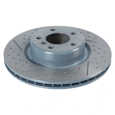 Bilde av BLUE PRINT ADB114378 Bremseskiver bakaksel 345 24 5 120 perforert / ventilert belagt høy karbon BMW: 3 Sedan, 2 Coupé, 4 Coupé