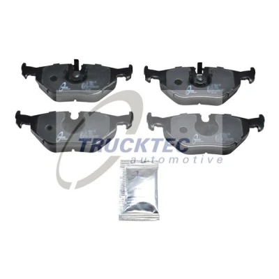 Bilde av TRUCKTEC AUTOMOTIVE 08.35.007 Bremseklosser bakaksel BMW: 3 Coupé, 5 Sedan, Sedan