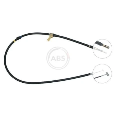 Bilde av A.B.S. K15857 Bremsekabel 1610 Skivebrems for høyre/venstre ratt SUBARU: Impreza I Stasjonsvogn, II Sedan