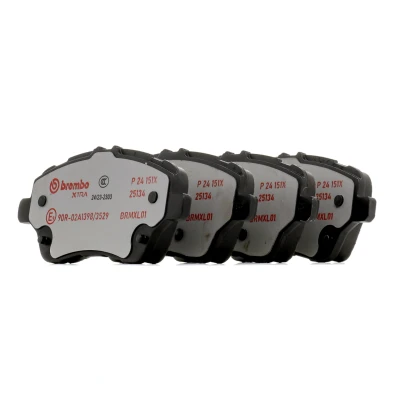 Bilde av BREMBO P 24 151X Bremseklosser ekskl. slitasjevarselkontakt med bremsecaliperskruer tilbehør FORD: FIESTA 6, Transit Courier Van, B Max