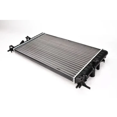 Bilde av THERMOTEC D7X015TT Radiator Aluminium, plast for kjøretøy med luftkondisjonering 608 359 26 Manuel girkasse Kjøleribber satt sammen mekanisk