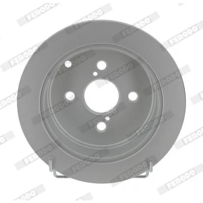 Bilde av FERODO PREMIER Coat+ disc DDF1419C Bremseskiver 258 9 4 fullt ut belagt uten skruer TOYOTA: Corolla IX Hatchback, Station Wagon