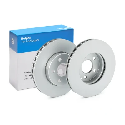 Bilde av DELPHI BG3755C Bremseskiver 295 28 5 ventilert belagt ubehandlet uten hjullager, ABS sensorring MERCEDES BENZ: E Klasse T modell, Sedan