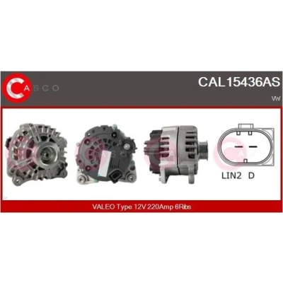 Bilde av CASCO CAL10222AS Dynamo 12V 115A VOLVO: XC70 I Cross Country, V70 I, S70