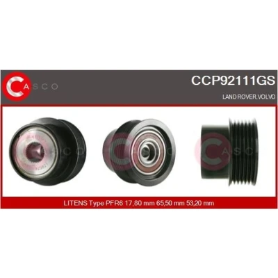 Bilde av CASCO CST40159AS Starter 12V 2,70kW 11 CPS0041 M10 B+ 82mm TOYOTA: Hiace 4 Kasten, 4Runner, Bus