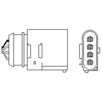 Bilde av MAGNETI MARELLI 466016355059 Lambdasonde oppvarmet 4 AUDI: A4 B7 Avant, B6 Sedan, VOLKSWAGEN: Passat B5 GP Sedan