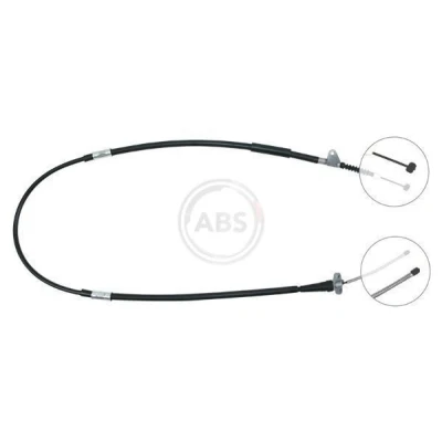Bilde av A.B.S. K16048 Bremsekabel 1727 Trommelbrems for høyre/venstre ratt