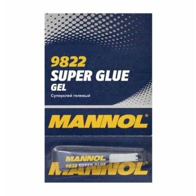 Bilde av MANNOL Gel Super Glue 9822 Universal klebestoff Blisterpakk, Tube