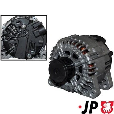Bilde av JP GROUP 3190100400 Dynamo 14V 150A PEUGEOT: 307 SW, 607 Sedan, 807, CITROËN: Berlingo / First I, C8, C1 SUZUKI: Liana Hatchback