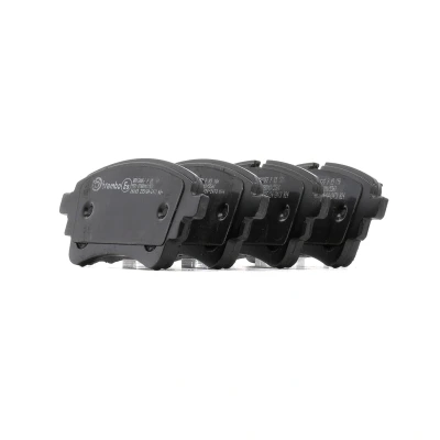 Bilde av BREMBO P 85 186 Bremseklosser klargjort for slitasjeindikator med antihyle blikk, bremsecaliperskruer tilbehør AUDI: A4 B9 Avant