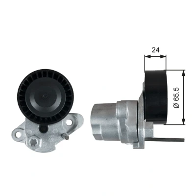 Bilde av GATES T39387 Strammerull BOOST DN CVT Belt
