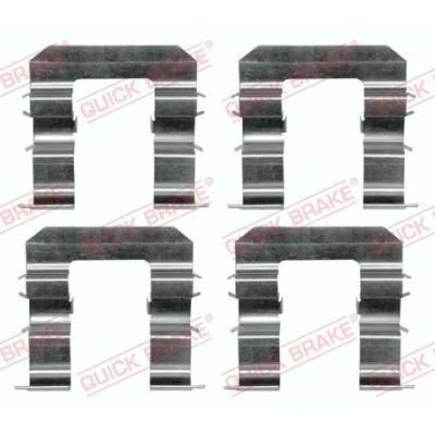 Bilde av QUICK BRAKE 109 1735 Tibehørsett, skivebremse belegg HYUNDAI: ACCENT 3 Stufenheck
