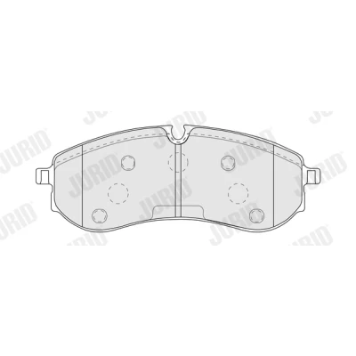 Bilde av Bremseklosser sett, Bakaksel, vw crafter flak/chassi, skåp, 2N0698451A, 65508206007